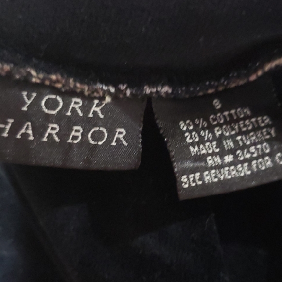 YORKHARBOR SNAKE JACKET WOMENS BROUW ZIP SZ SMALL - Picture 6 of 8